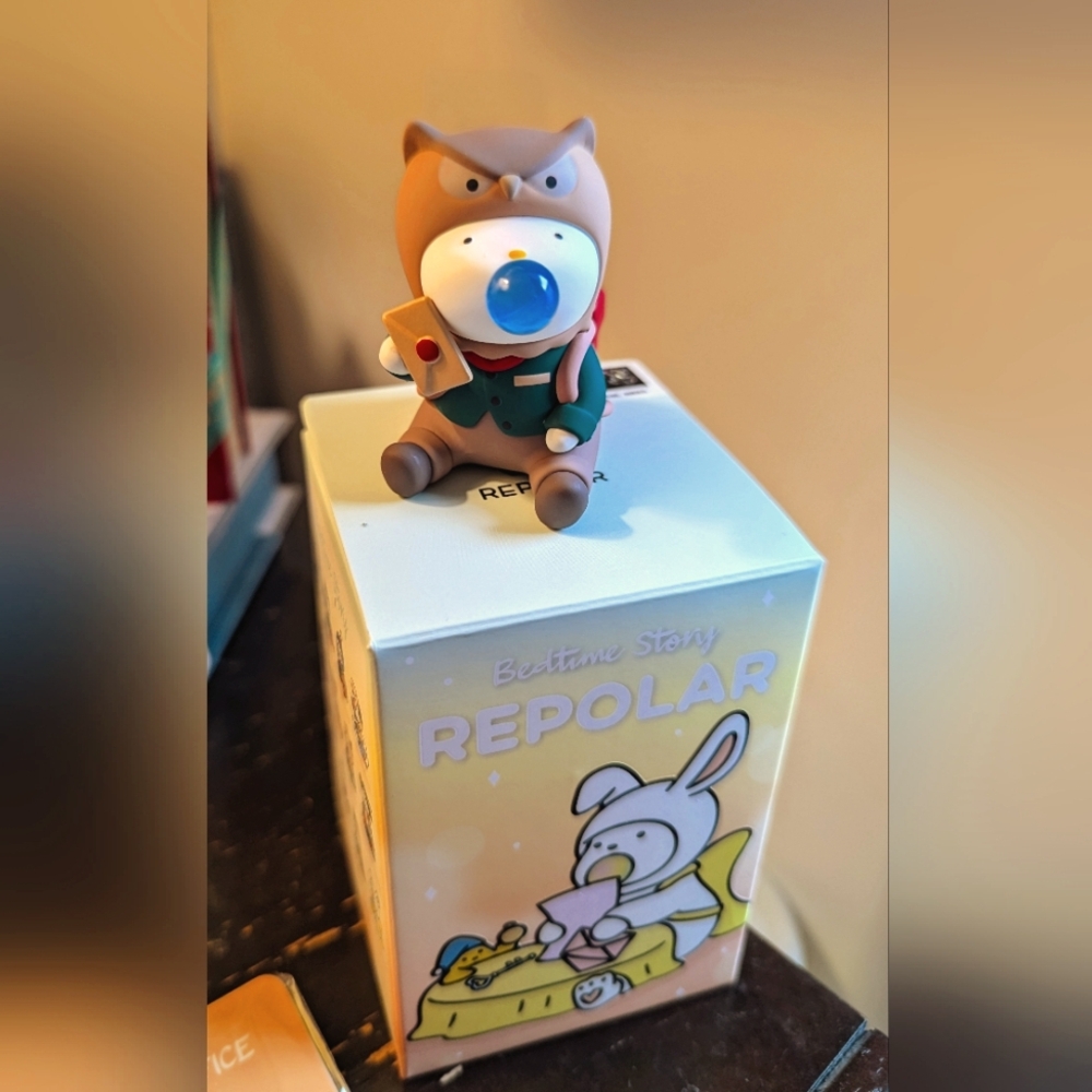 🌟Buy 2 get 1 FREE 💥 Repolar Finding Unicorn collectible - 'Owl Post Office'